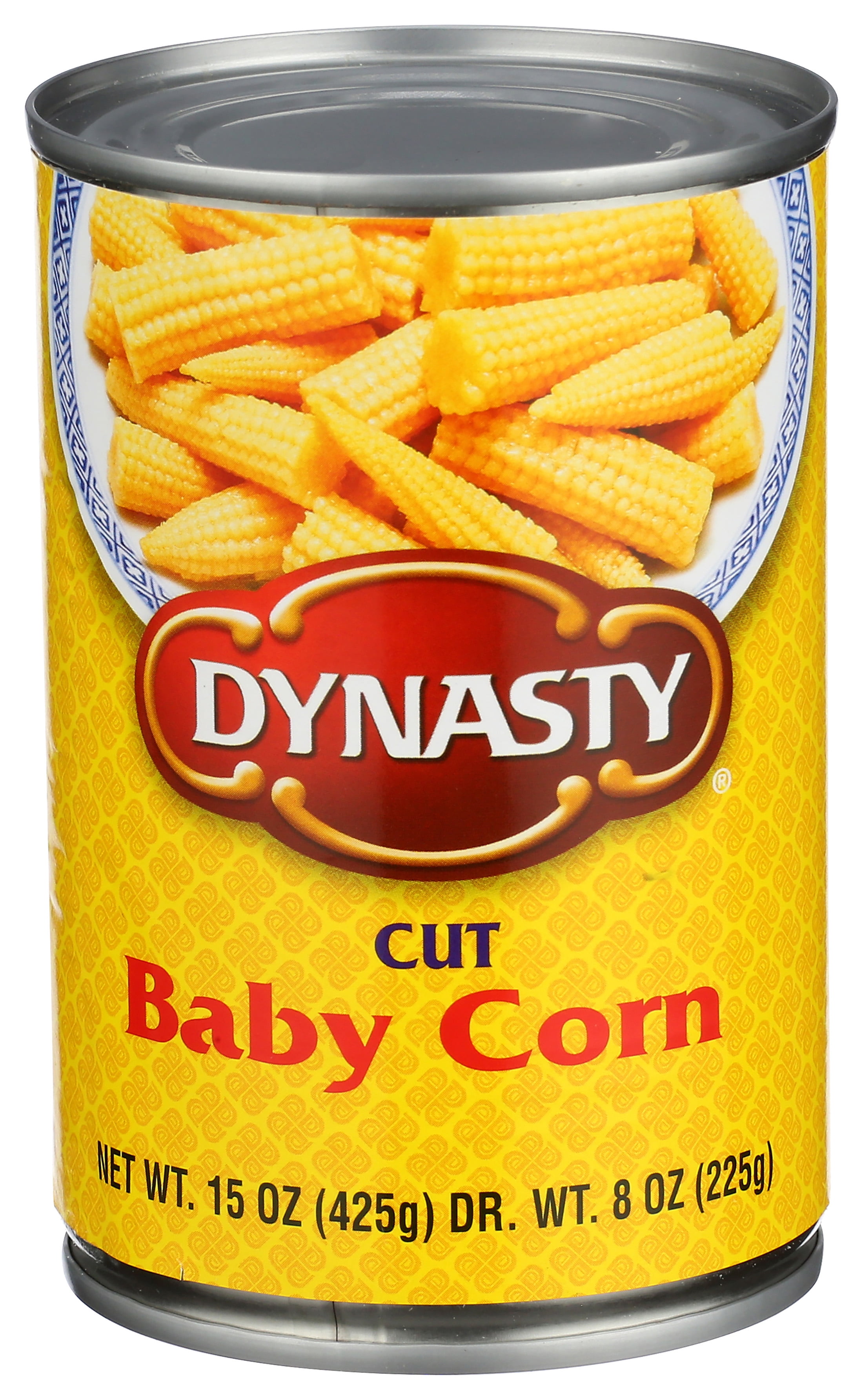Dynasty Cut Baby Corn, 15 Oz Can