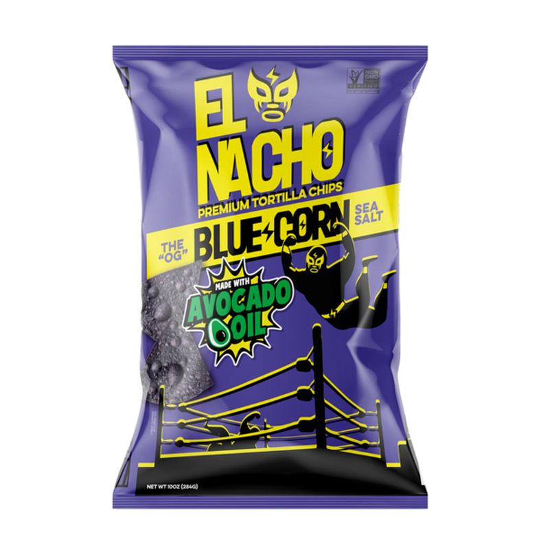 El Nacho Original Sea Salt "OG' Blue Corn Tortilla Chips