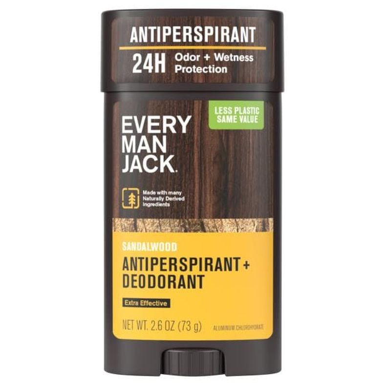 Every Man Jack Men’s Sandalwood Antiperspirant Deodorant