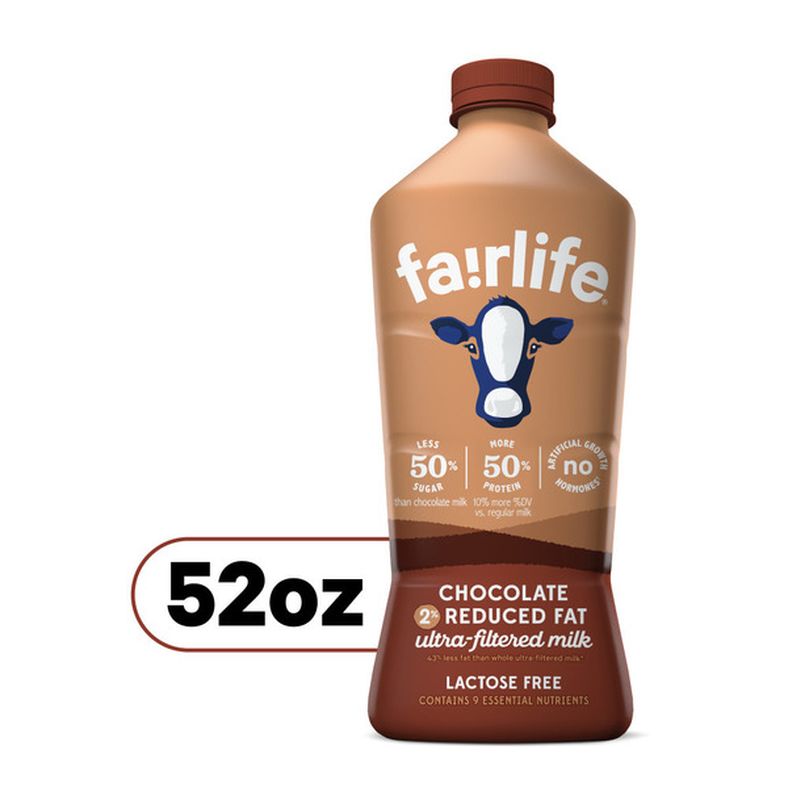 fairlife 2% Chocolate Ultra-Filtered Milk, Lactose Free