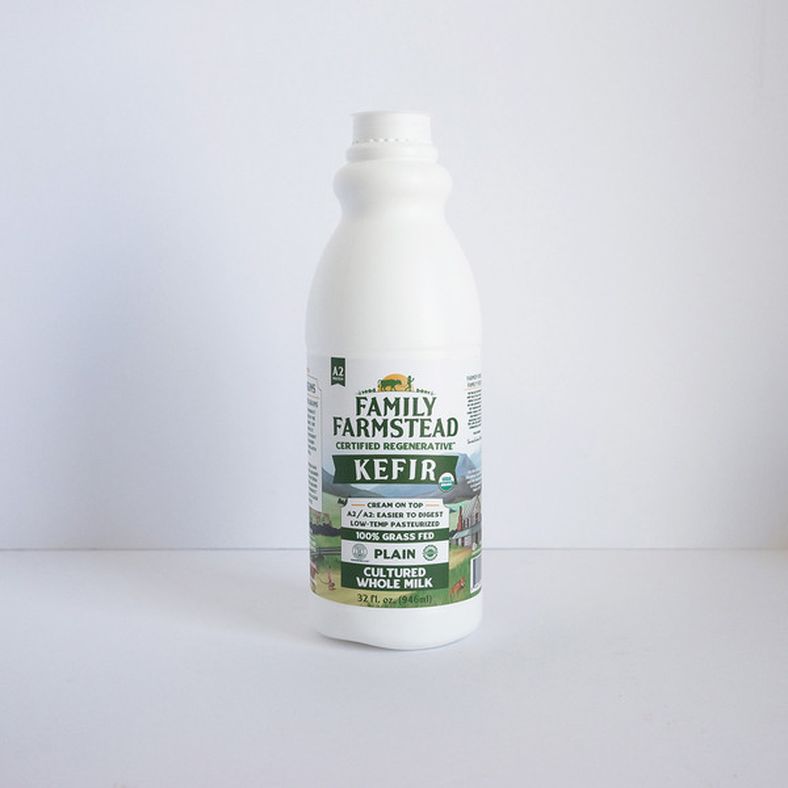 Family Farmstead Dairy Cultured Whole Milk With Live Probiotics