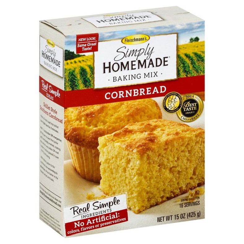 Fleischmann's Simply Homemade Baking Mix Cornbread