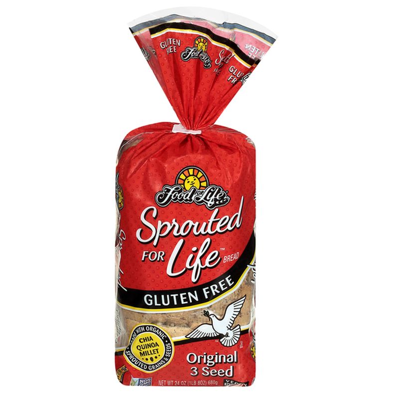 Food for Life Gluten Free Original 3 Seed Bread