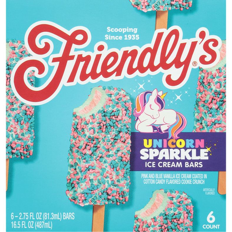 Friendly's Ice Cream Bars Unicorn Sparkle