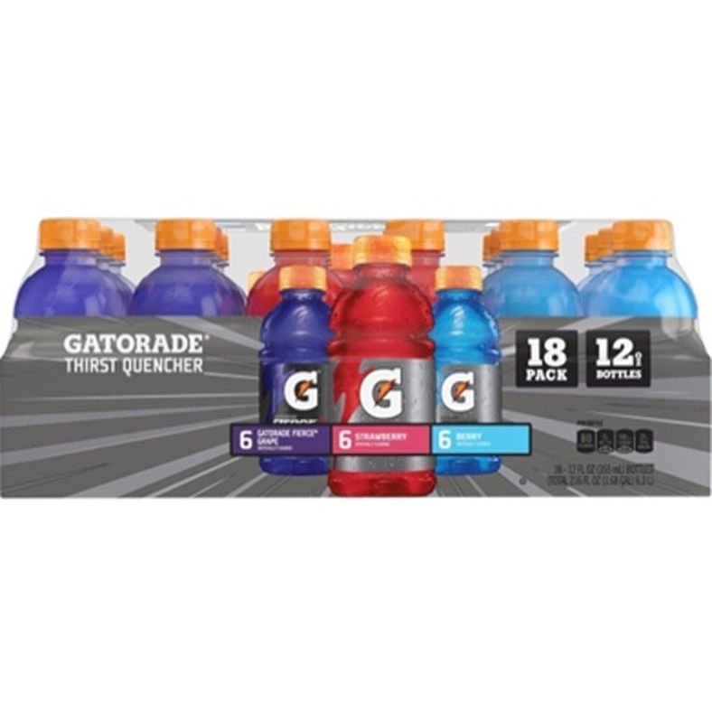 Gatorade Thirst Quencher, Assorted, 18 Pack