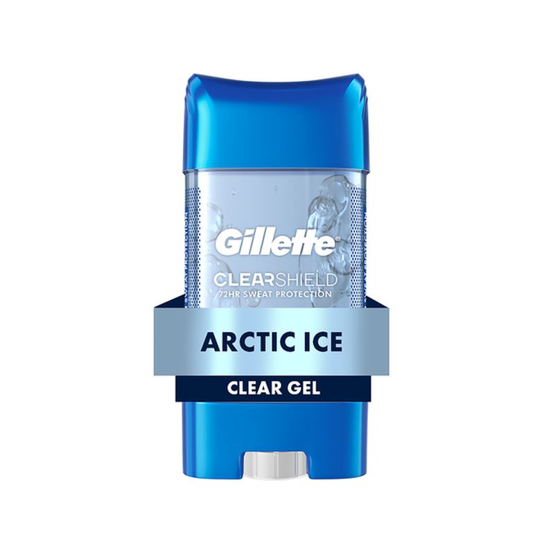 Gillette Antiperspirant and Deodorant for Men, Clear Gel, Artic Ice