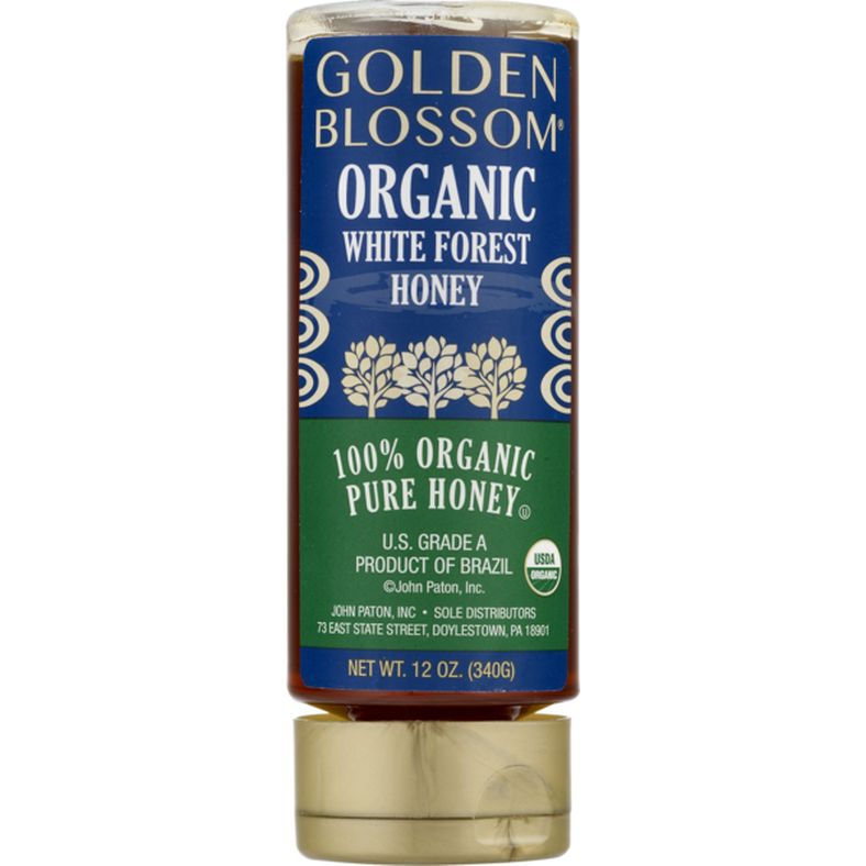 Golden Blossom Honey Brand Organic White Forest Honey