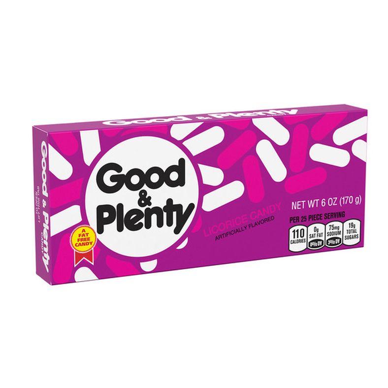 GOOD & PLENTY Licorice Fat Free Candy