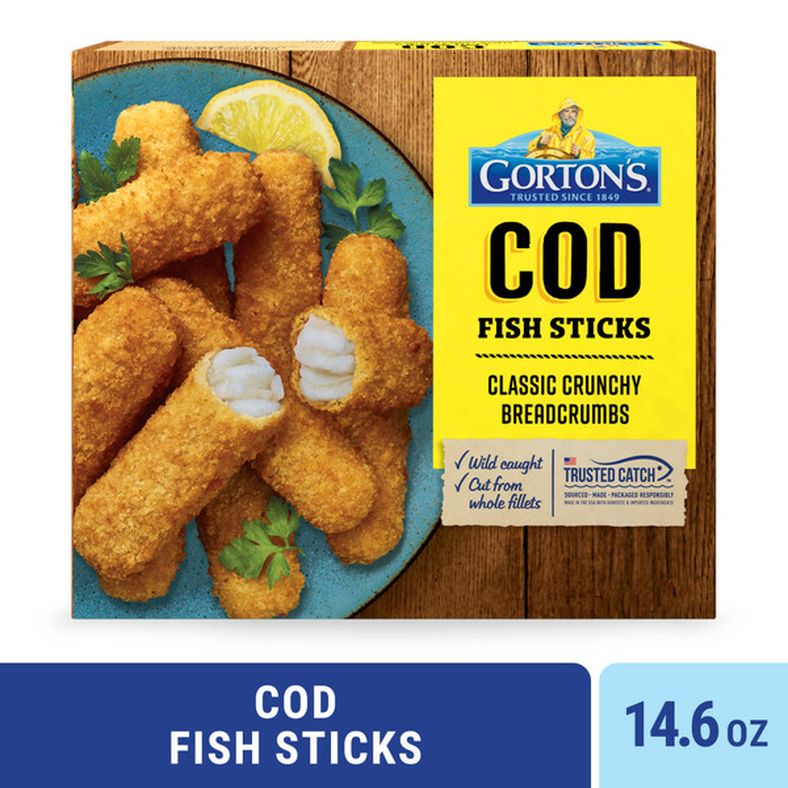 Gorton's Classic Crunchy Cod Fish Sticks