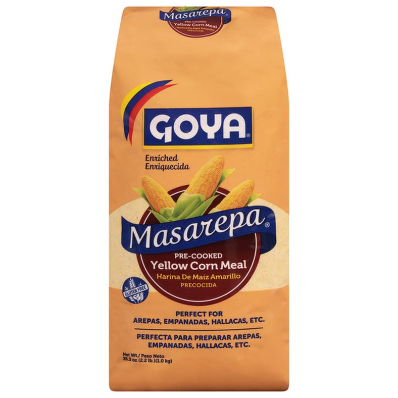 Goya Corn Meal, Yellow, Pre-Cooked