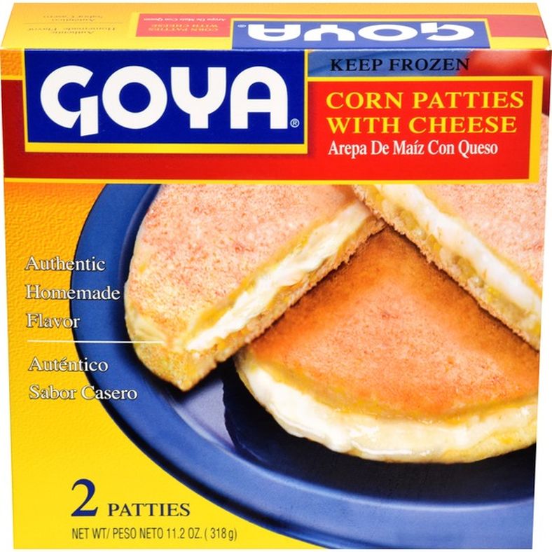 Goya Foods Arepa Corn Patties With Cheese