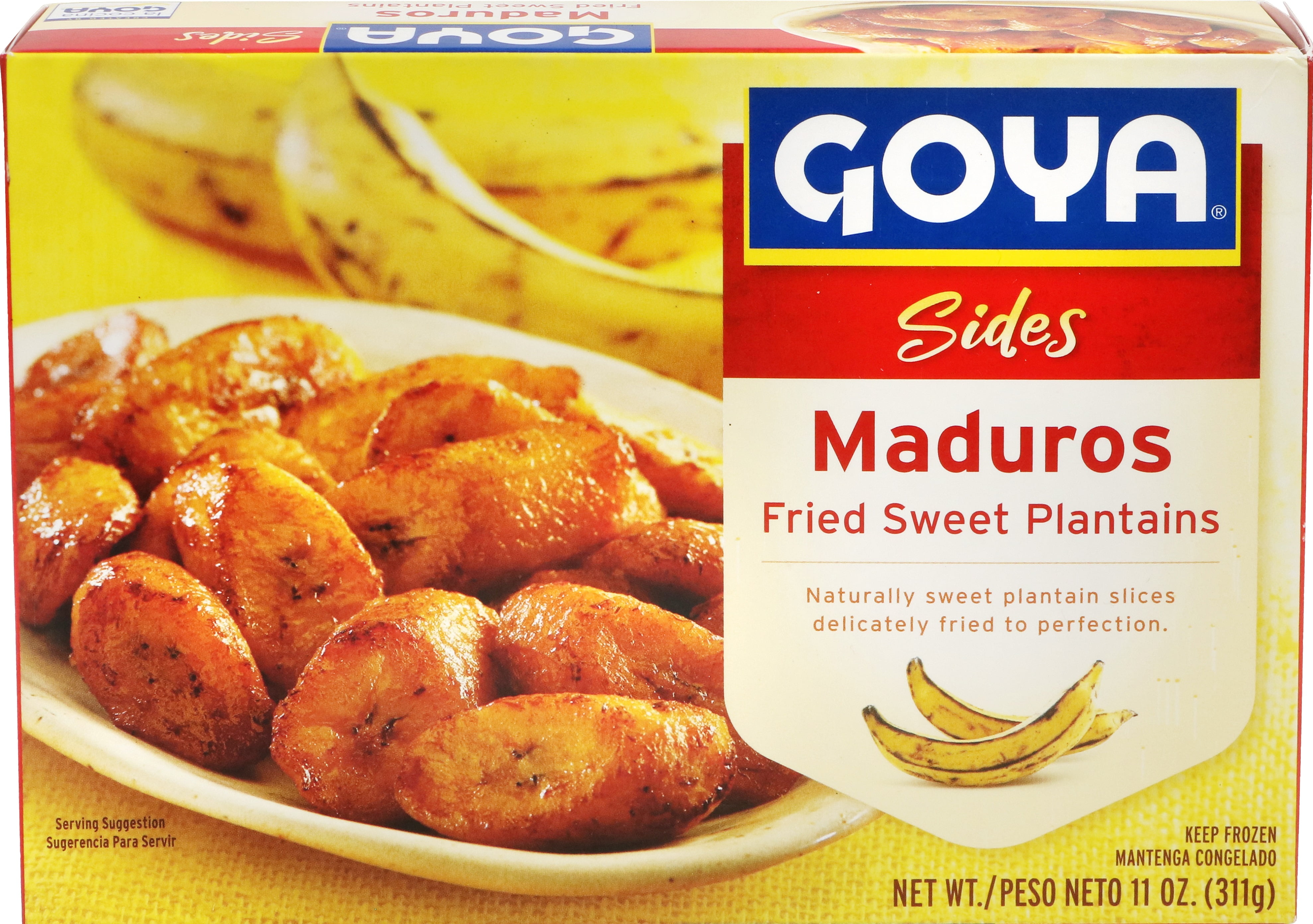 GOYA Frozen Sweet Plantains, 11oz Box
