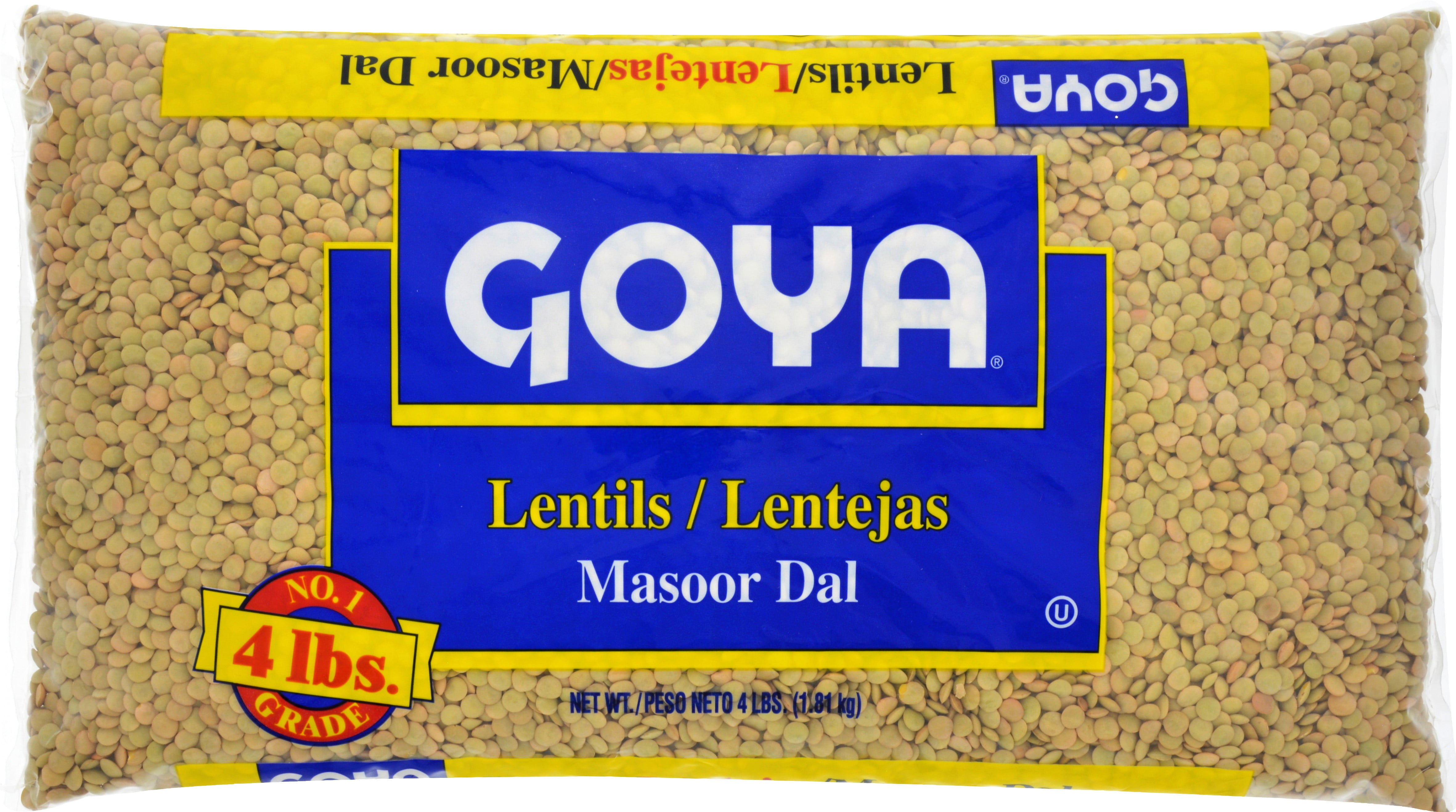 Goya Lentils, 64 Oz