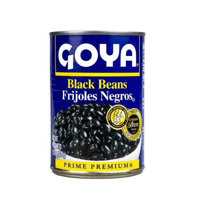 Goya Premium Black Beans, 15.5 Oz (2 Pack)