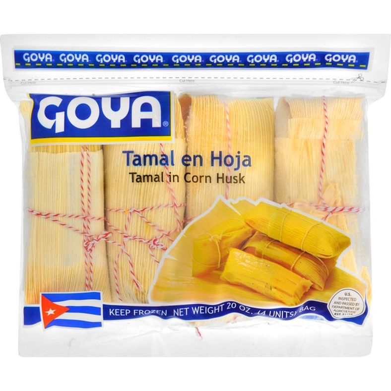 Goya Tamales In Corn Husk