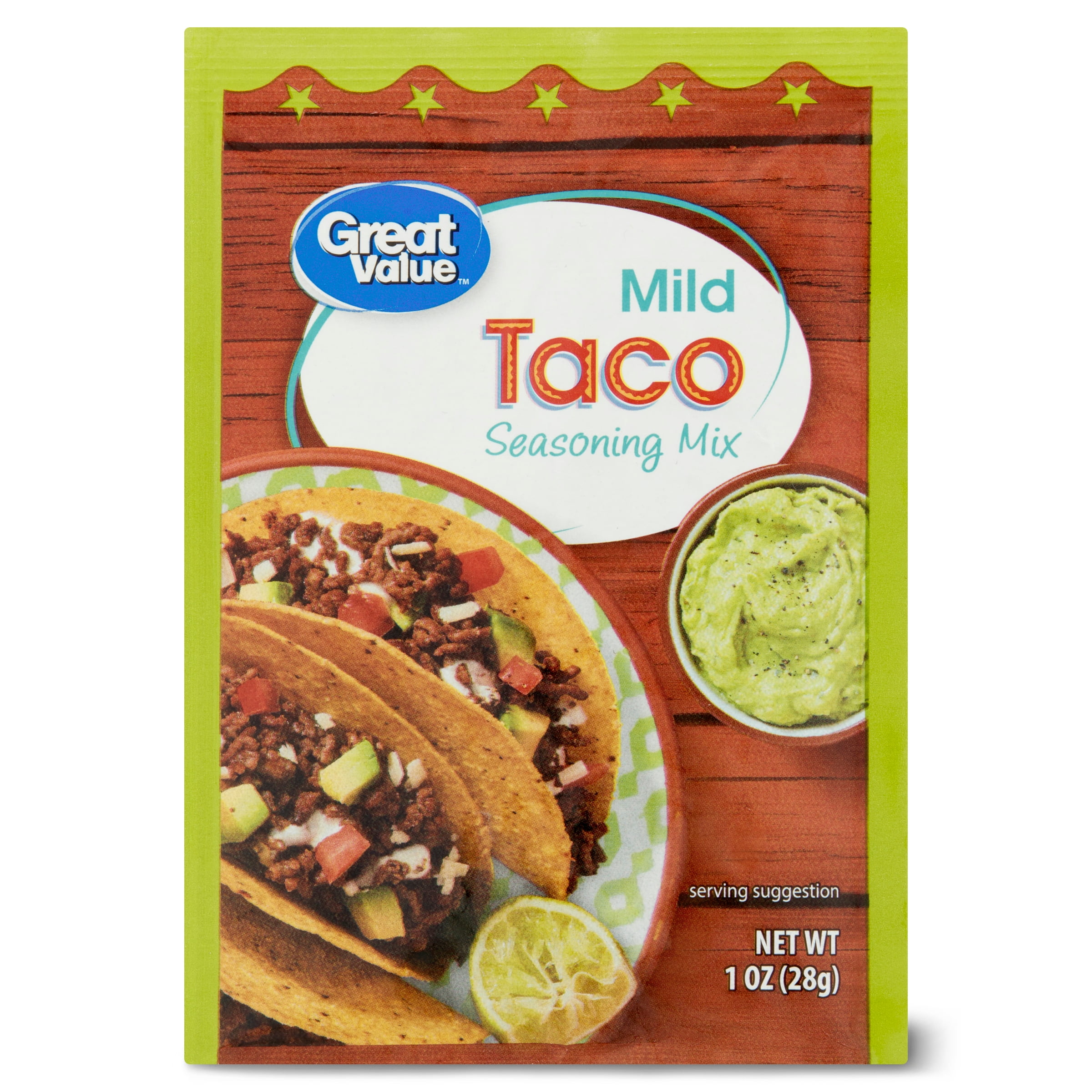 Great Value Mild Taco Seasoning Mix, 1 oz