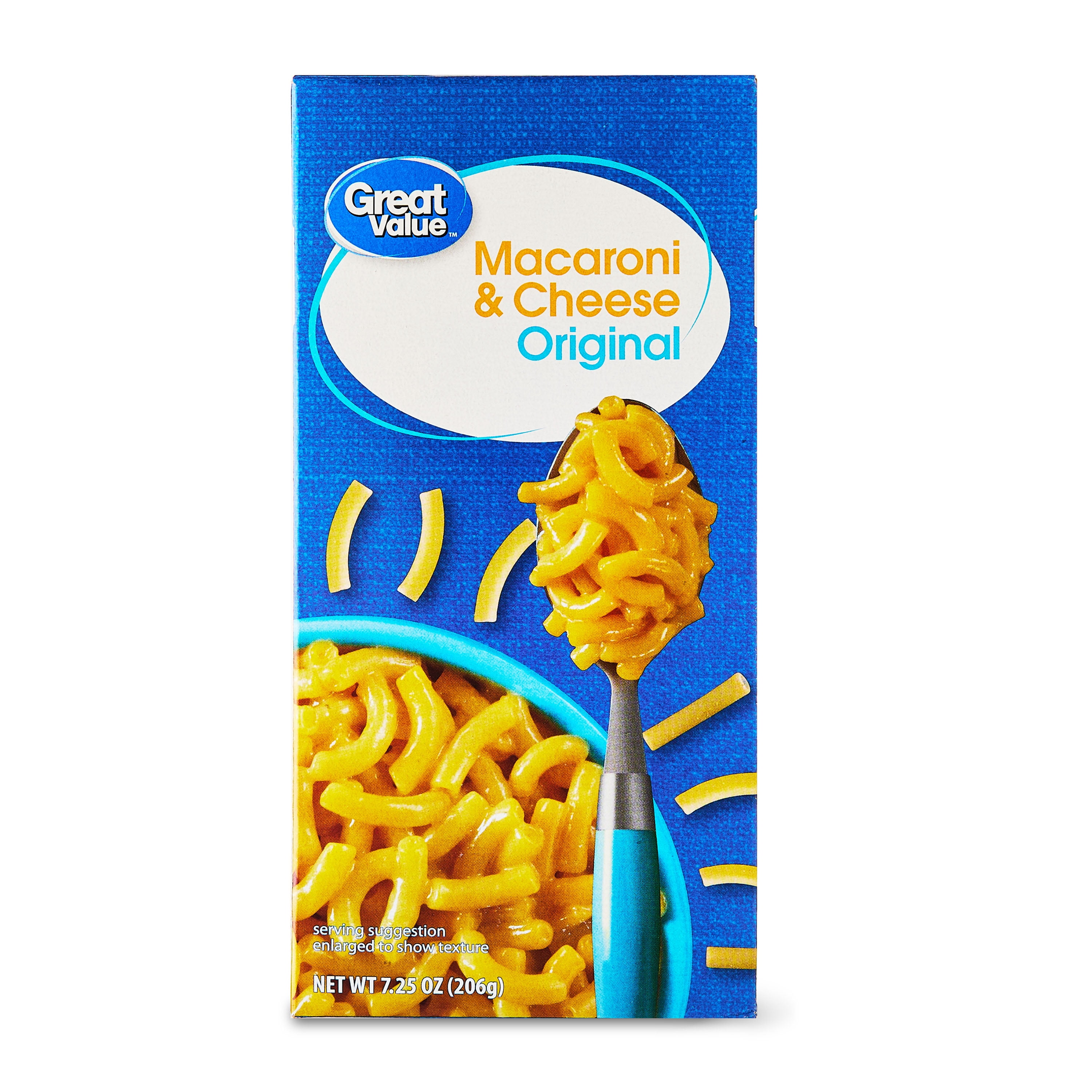 Great Value Original Macaroni & Cheese, 7.25 oz