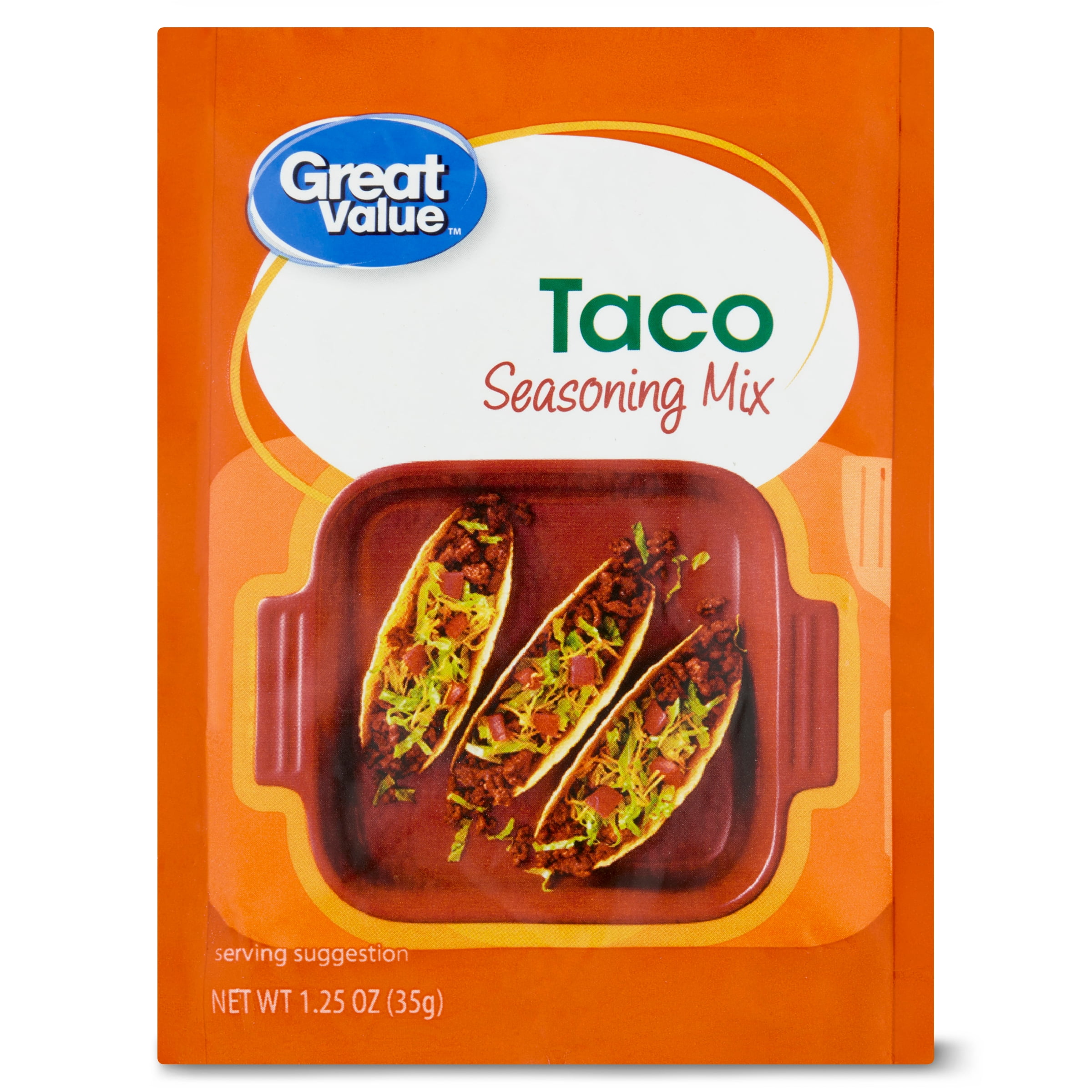 Great Value Taco Seasoning Mix, 1.25 oz