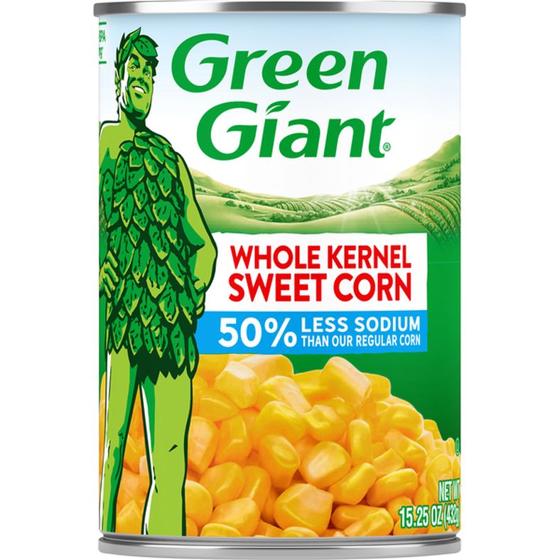 Green Giant Less Sodium Whole Kernel Sweet Corn