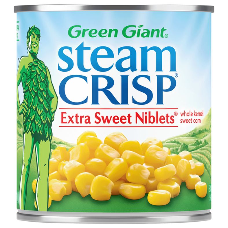 Green Giant SteamCrisp Extra Sweet Niblets Whole Kernel Sweet Corn