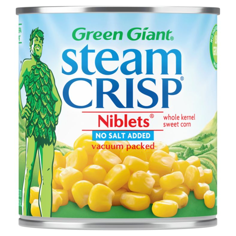 Green Giant Sweet Corn, No Salt Added, Whole Kernel, Niblets