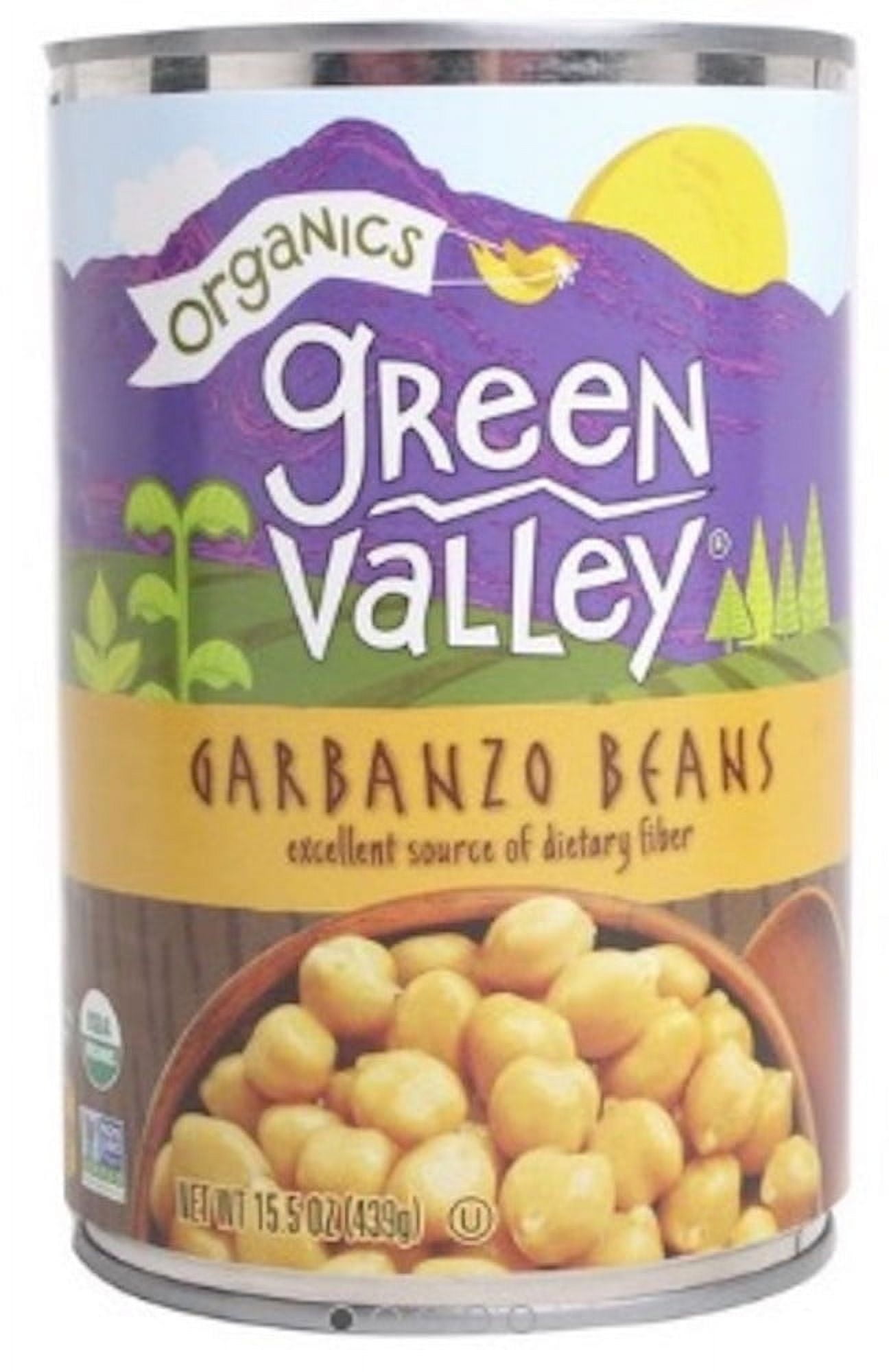 Green Valley Garbanzo Beans (Pack of 2)
