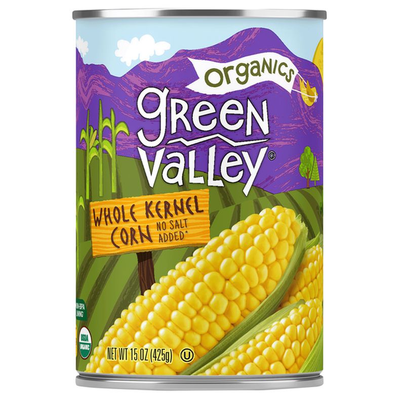 Green Valley No Salt Added Whole Kernel Corn