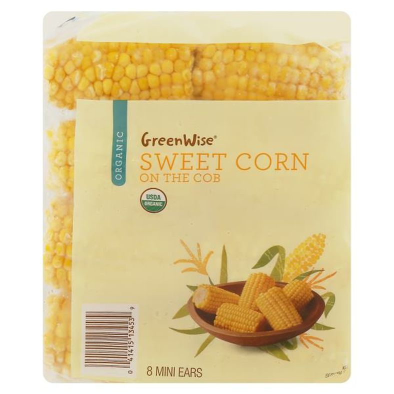 GreenWise Frozen Organic Corn on the Cob Mini Ears