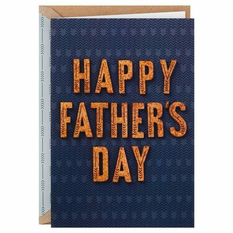 Hallmark Signature Father's Day Card (Cork Lettering, Thankful for You) #15