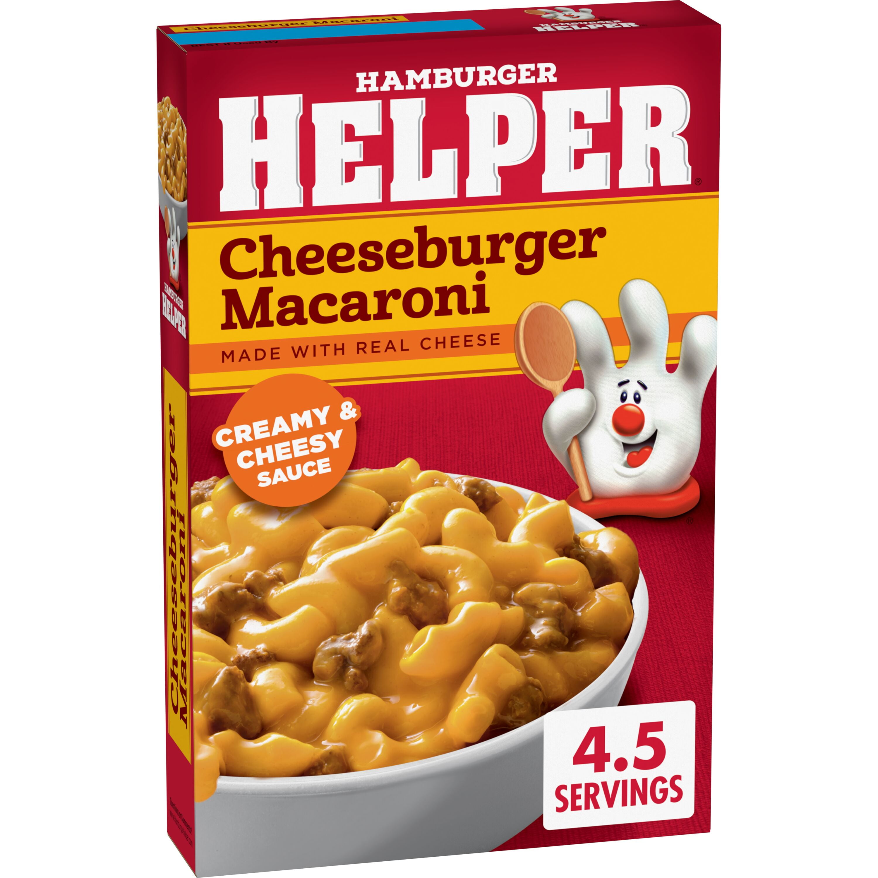 Hamburger Helper Cheeseburger Macaroni, 6.6 oz Box