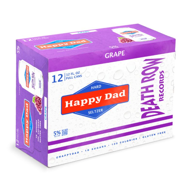 Happy Dad Hard Seltzer  Grape, Death Row Records
