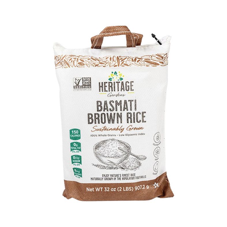 Heritage Gardens Basmati Brown Rice