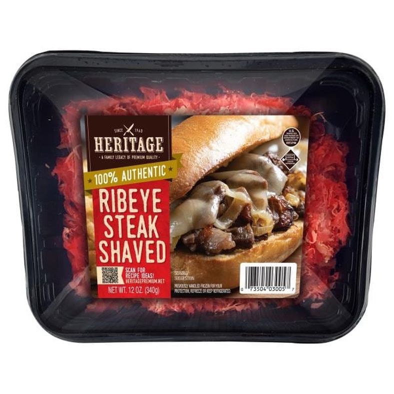 Heritage Store Ribeye Steak Shaved