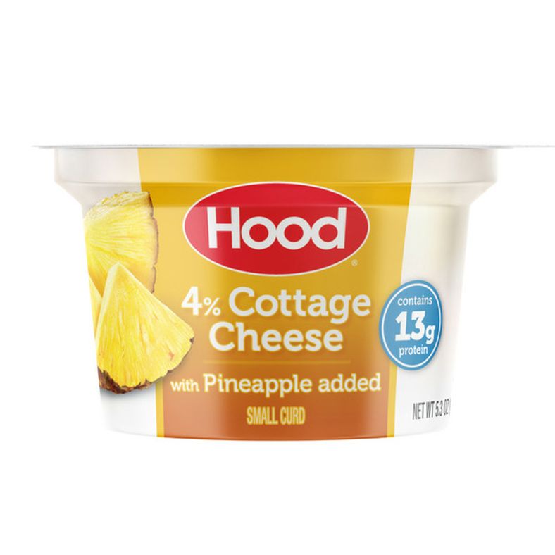 Hood Cottage Cheese with Pineapple Single Serve