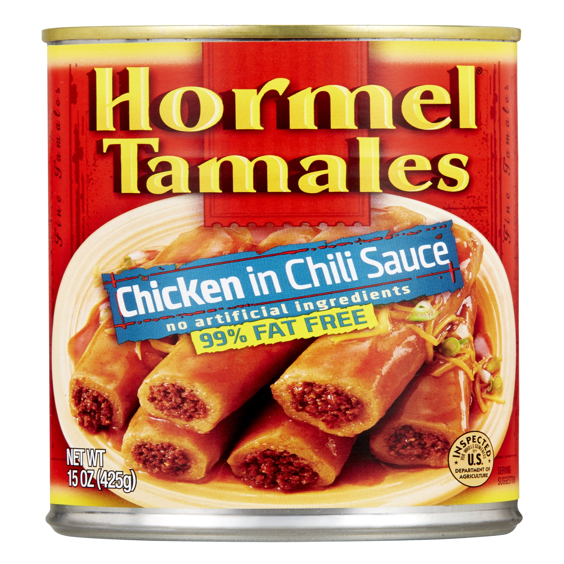 HORMEL Chicken Tamales, Shelf-Stable, 15 oz Steel Can - Available at Good Kitchen Market on StoresGo