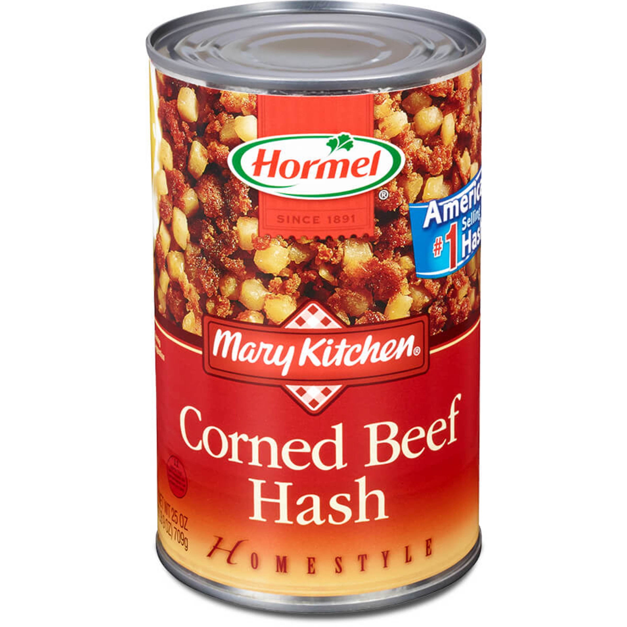 HORMEL MARY KITCHEN Corned Beef Hash, 25 oz Steel Can