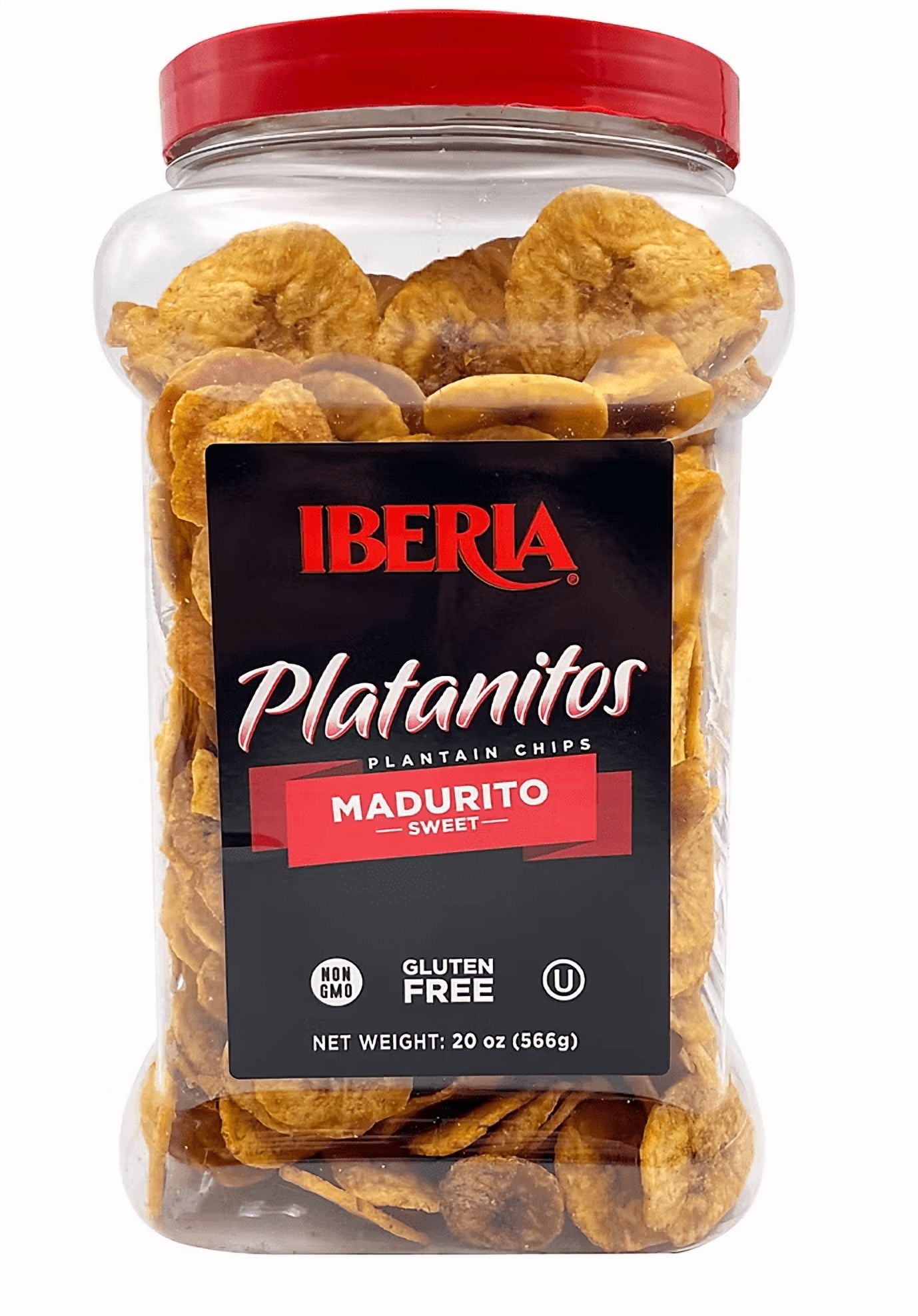 Iberia Sweet Plantain Chips, 10 oz