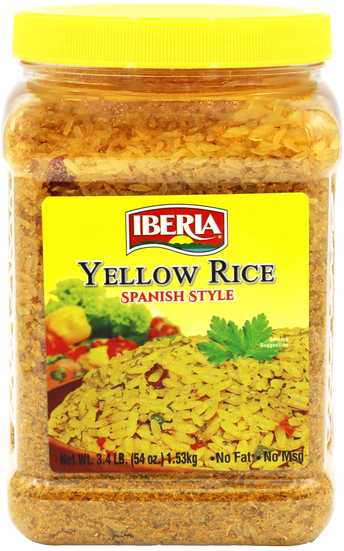 Iberia Yellow Rice, 14 oz Jar