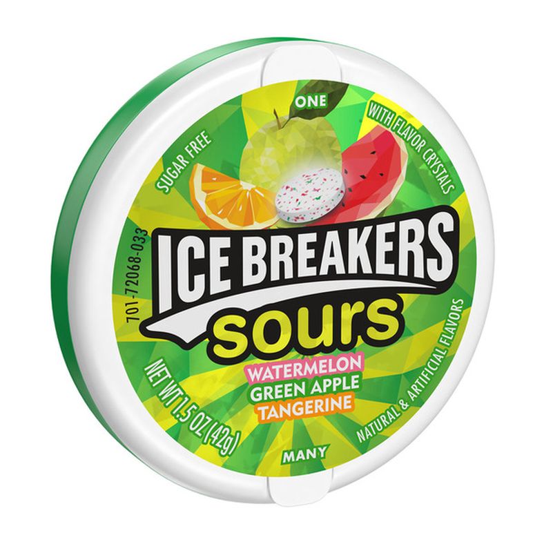 Ice Breakers Assorted Fruit Flavored Sugar Free Mints