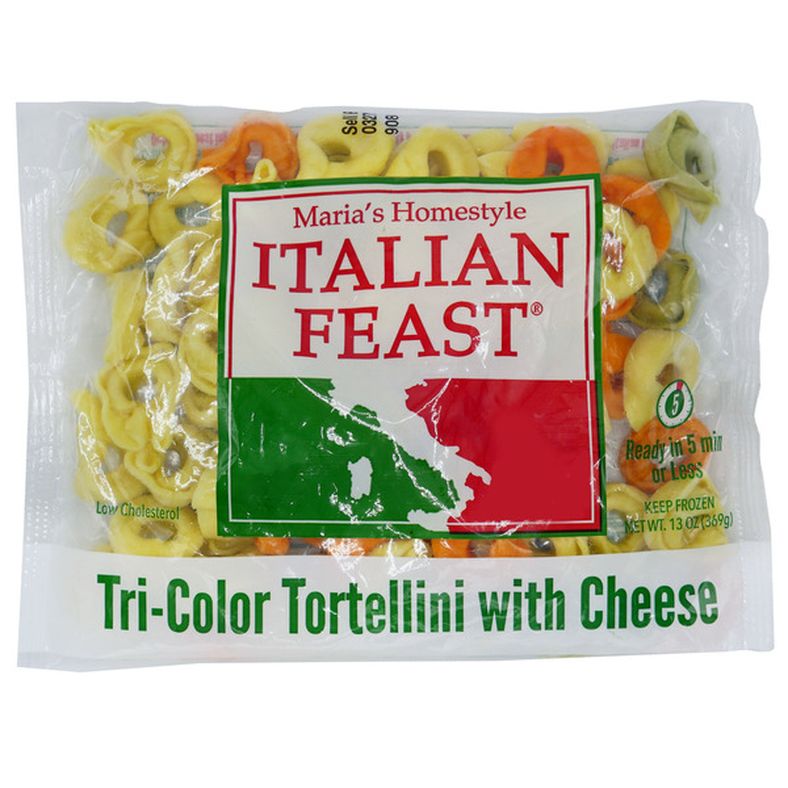 Italian Feast Tri-Color Cheese Tortellini
