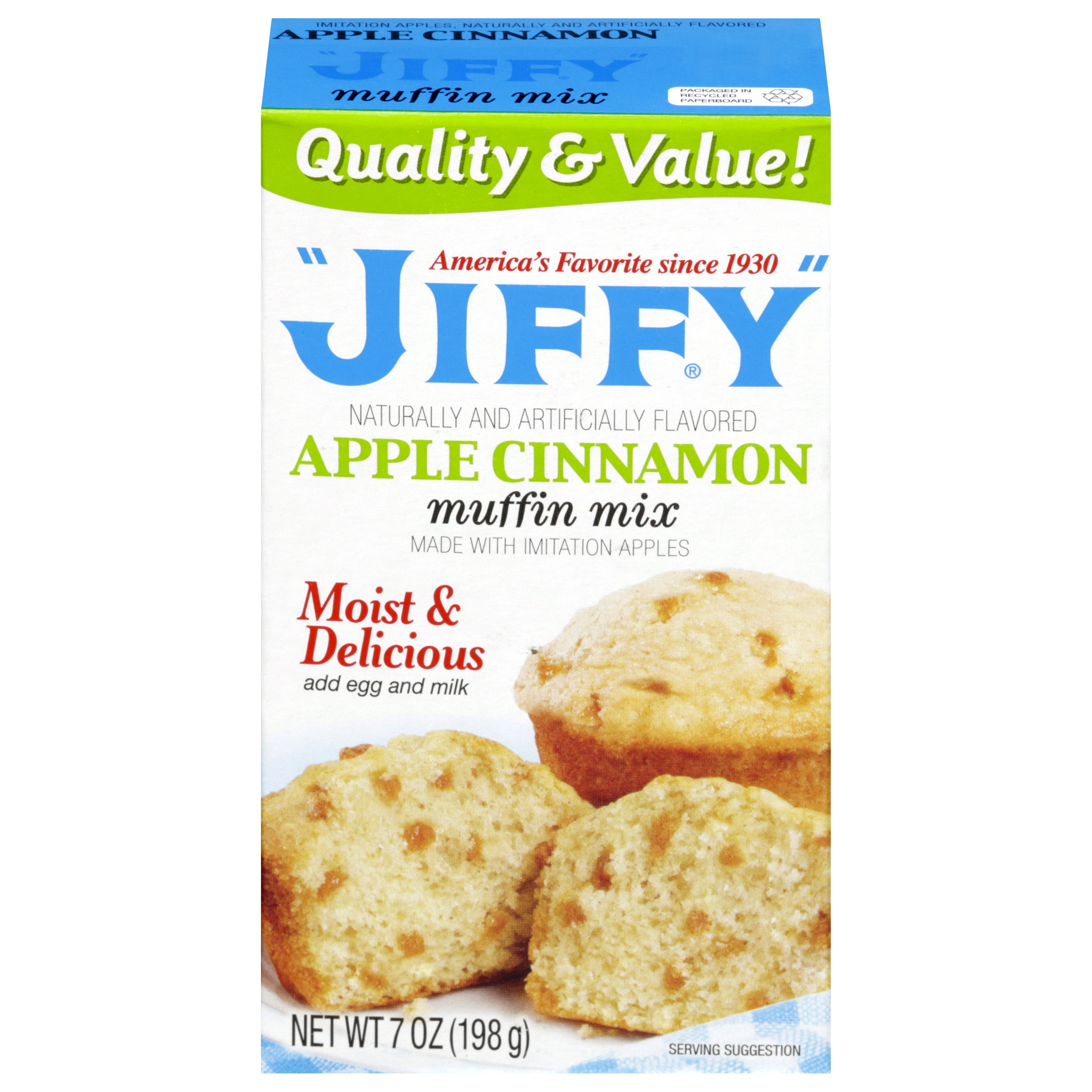 "JIFFY" Apple Cinnamon Muffin Mix, 7 oz Box
