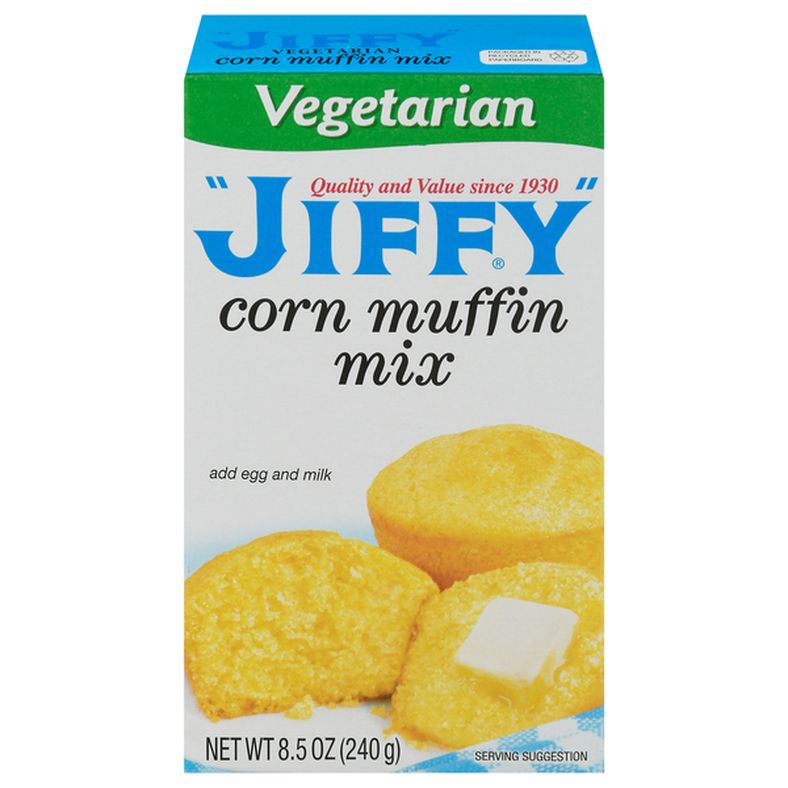 "JIFFY" 'JIFFY' Vegetarian Corn Muffin Mix 8.5 oz