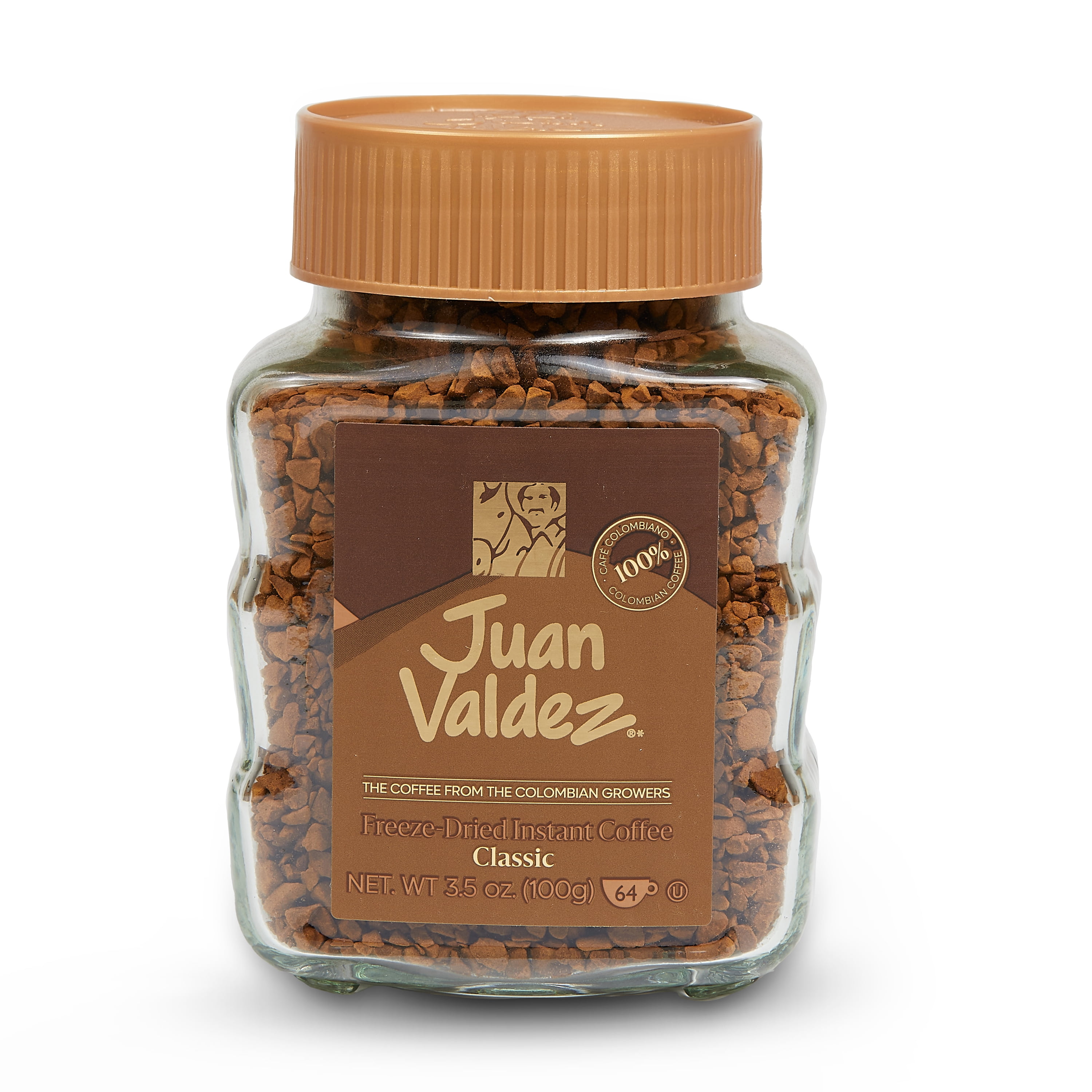 Juan Valdez Classic Freeze-Dried Instant Coffee  Premium Colombian, 3.52 oz