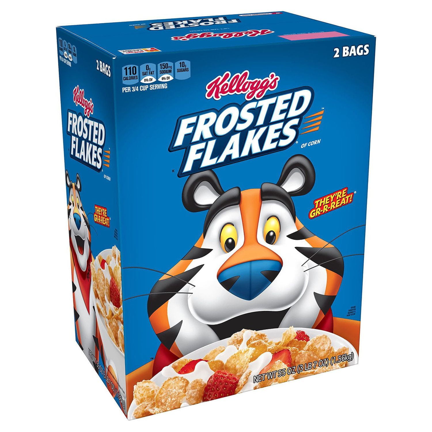 Kellogg's Frosted Flakes Cereal (55 oz.)