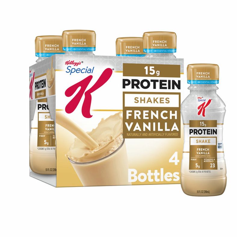 Kellogg’s Special K Protein Shakes, Meal Replacement, High Protein, French Vanilla