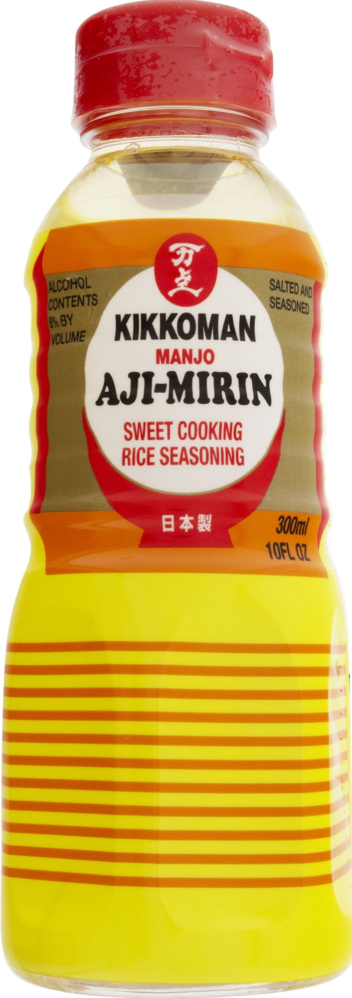 Kikkoman Mirin Sweet Cooking Rice Seasoning 10 fl oz Bottle, Gluten-Free
