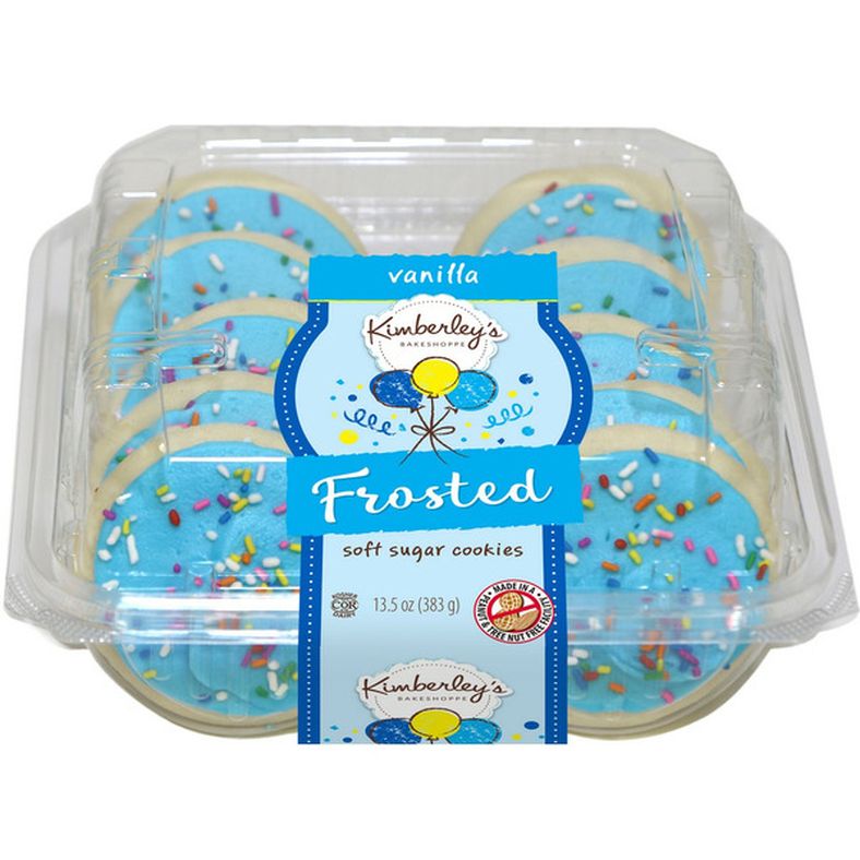 Kimberley's Bakeshoppe Vanilla Flavored Frosted Soft Sugar Cookies