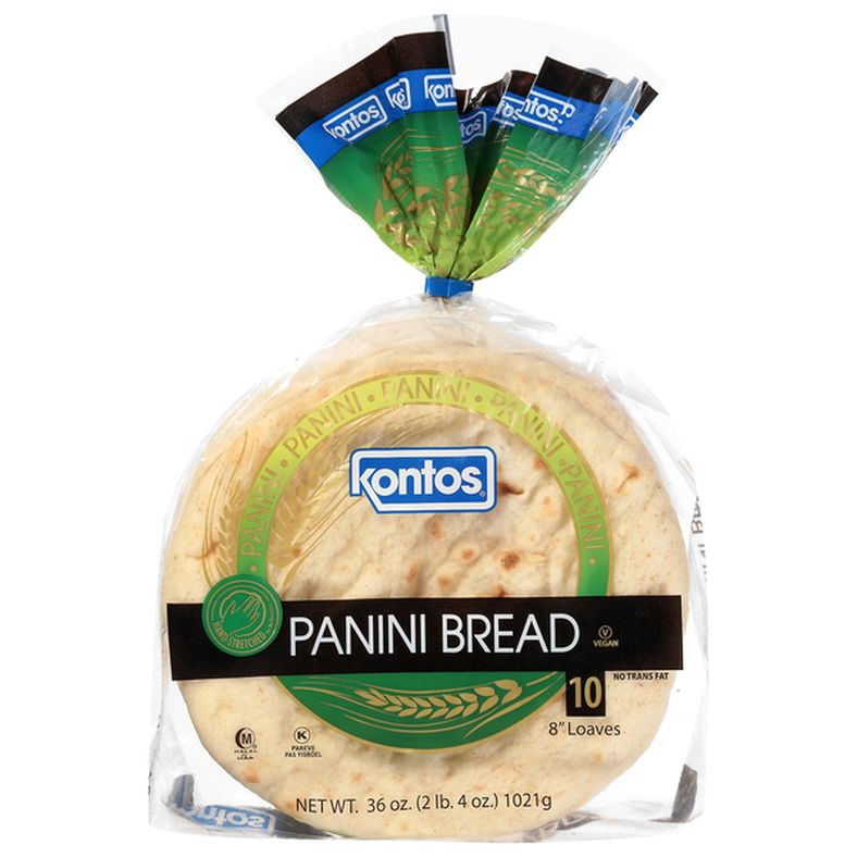 Kontos 8 Inch Panini Bread