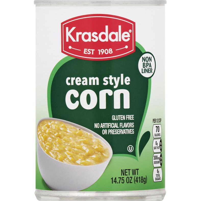 Krasdale Corn, Cream Style