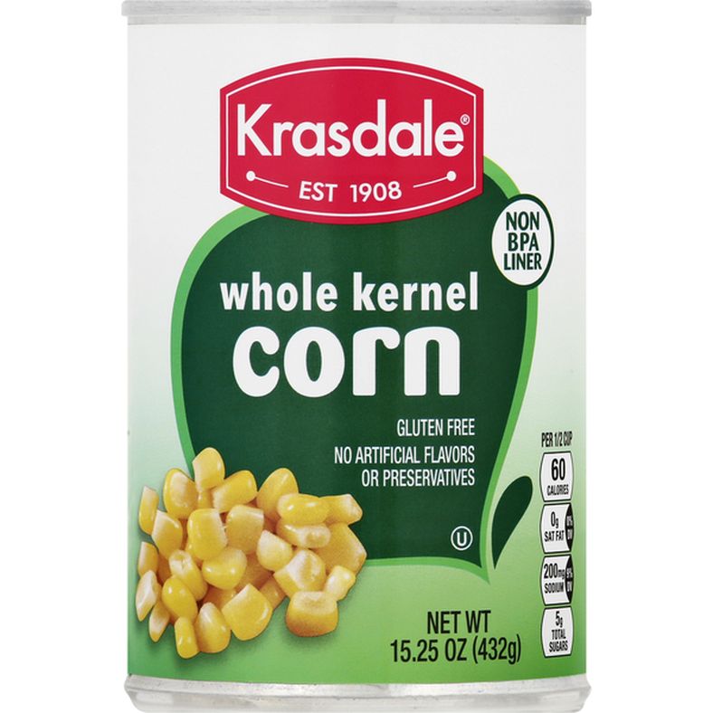 Krasdale Corn, Whole Kernel
